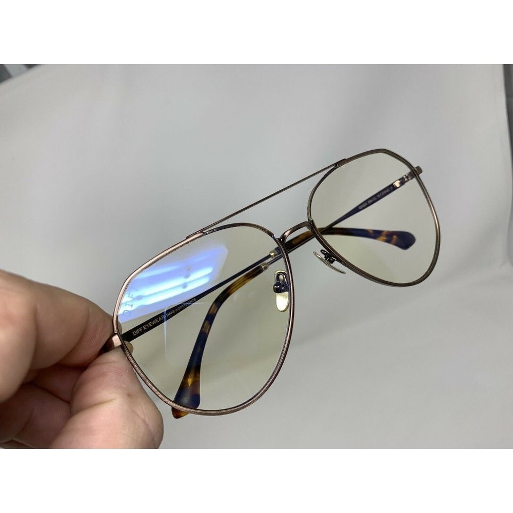 Diff Eyewear Dash Blue Light Technology Aviator B… - image 6